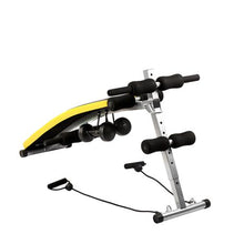Load image into Gallery viewer, Everlast Sit Up Bench with Toning Tubes &amp; 2 x 1.5KG Dumbbells
