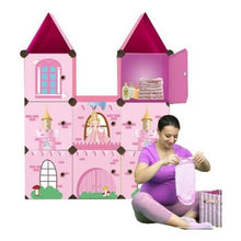 Load image into Gallery viewer, Portable Princess Castle Modular Wardrobe Storage Organizer For Kids-Pink
