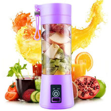 Load image into Gallery viewer, Portable and Rechargeable Smoothie Blender - Purple
