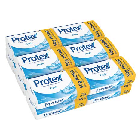 Protex Fresh Anti-Germ Soap, Bulk Offer - 12 x 200g Buy Online in Zimbabwe thedailysale.shop