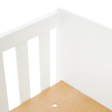 Load image into Gallery viewer, George &amp; Mason Baby Crib Up - White Matte / Eco Wood
