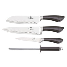 Load image into Gallery viewer, Berlinger Haus 4-Piece Stainless Steel Knife Set - Carbon Pro
