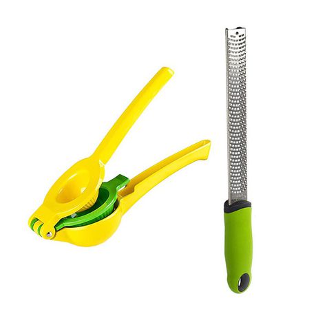 Kitchen Kult Premium Handheld Steel Citrus Juicer with Matching Zester Buy Online in Zimbabwe thedailysale.shop