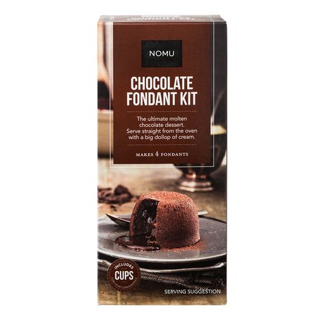 NOMU Chocolate Fondant Baking Kit 220g Buy Online in Zimbabwe thedailysale.shop