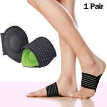 Load image into Gallery viewer, 1 Pair Strutz Cushioned Arch Foot Support Decrease Plantar Fasciitis Pain
