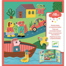 Load image into Gallery viewer, Djeco Create with Stickers - Animals &amp; Friends
