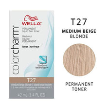 Load image into Gallery viewer, T27 Medium Beige Blonde Wella Toner

