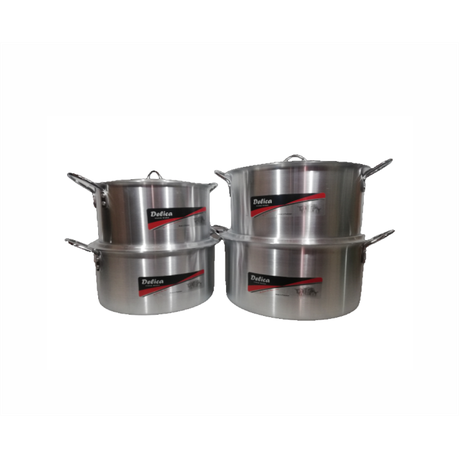 Pot Set 8 Piece Aluminium Megna Delica Buy Online in Zimbabwe thedailysale.shop