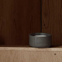 Load image into Gallery viewer, Blomus Scented Candle: Royal Leather in Grey Concrete Container Fraga 13cm

