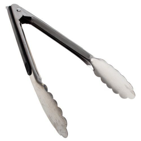 Serving Tongs - Rubber Grip - 23cm