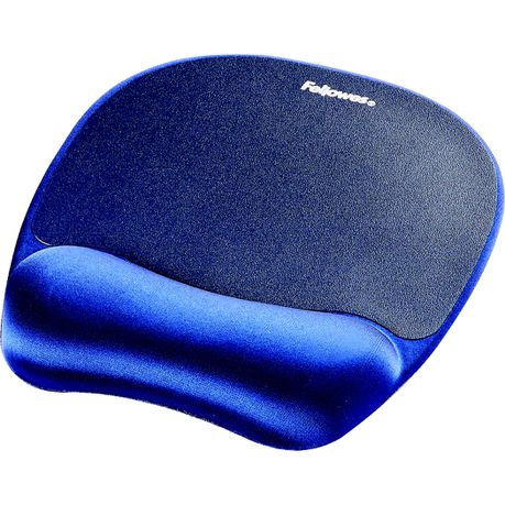 Fellowes Memory Foam Mousepad Wrist Support (Sapphire) Buy Online in Zimbabwe thedailysale.shop