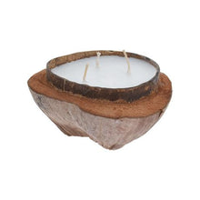 Load image into Gallery viewer, Eco Coconut Bowl Candle with 3 Wicks - Lavender
