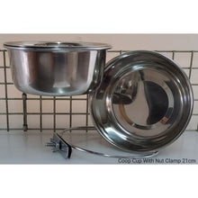 Load image into Gallery viewer, Stainless Steel Coop Cup With Nut Clamp 130ml 7.5cm Set of 5
