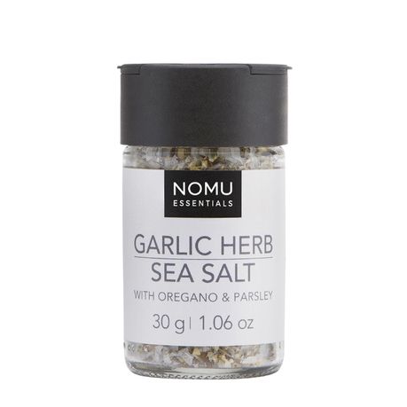 NOMU Essentials - Garlic Herb Sea Salt 30g Buy Online in Zimbabwe thedailysale.shop