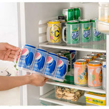 Load image into Gallery viewer, Kitchen Cans Storage Holder Storage Organisation Fridge Set of 4
