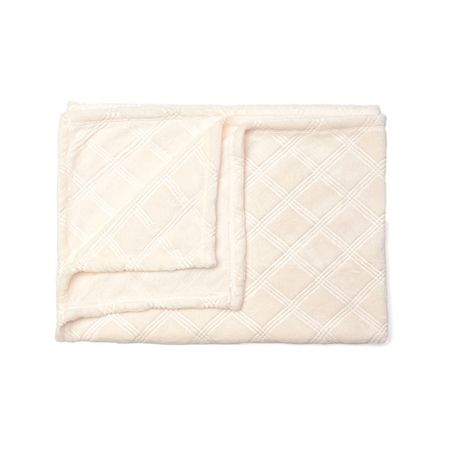 Cream Soft Cuddle Blanket Buy Online in Zimbabwe thedailysale.shop