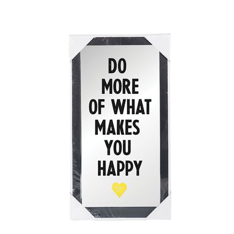 Mirror Wall Plastic With words 21x36cm Buy Online in Zimbabwe thedailysale.shop