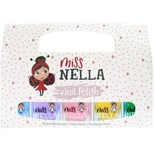 Load image into Gallery viewer, Miss Nella Spring It On 5 Varnish Pack Peel Off kids nail polish
