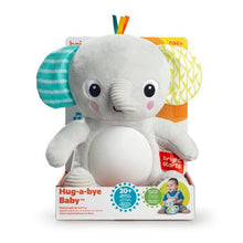Load image into Gallery viewer, Bright Starts Hug-a-bye Baby Musical Light Up Soft Toy - Elephant
