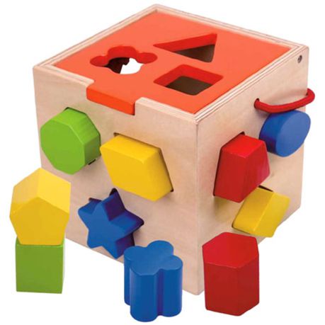 Nuovo Wooden Shape Sorter Buy Online in Zimbabwe thedailysale.shop