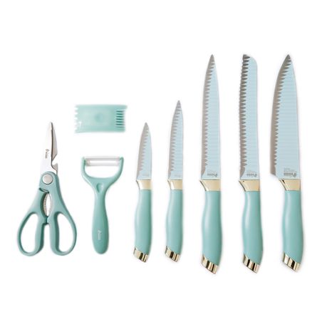 Condere Home - 8 Piece Finish Kitchen Knife Set (Non-Stick Coating) - 211010