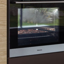 Load image into Gallery viewer, Hisense-71L Eye Level Built In Oven-Black Glass
