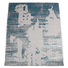 Load image into Gallery viewer, Gabardin Turkish Carpet Machine Made 150 x 230 Model 8040A Y.BLUE / GREY
