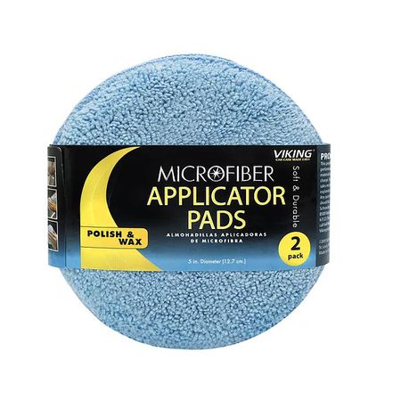 Viking Car Care Microfiber Application Pads - 2 Pack