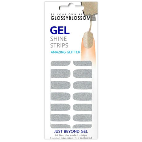 Glossyblossom Nail Gel strips - Whole Silver Buy Online in Zimbabwe thedailysale.shop