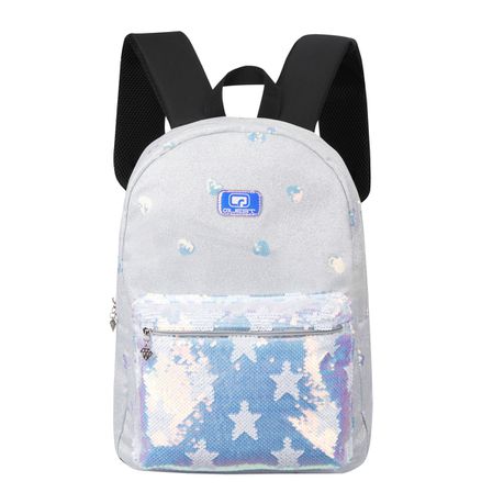 Quest Shining Star Glam Backpack Silver Buy Online in Zimbabwe thedailysale.shop