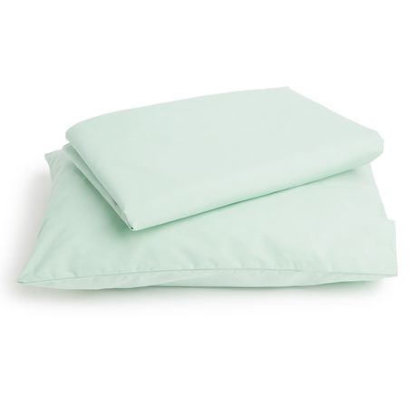 George & Mason Baby - Hypoallergenic Cotton Duvet Cover Set - Mint