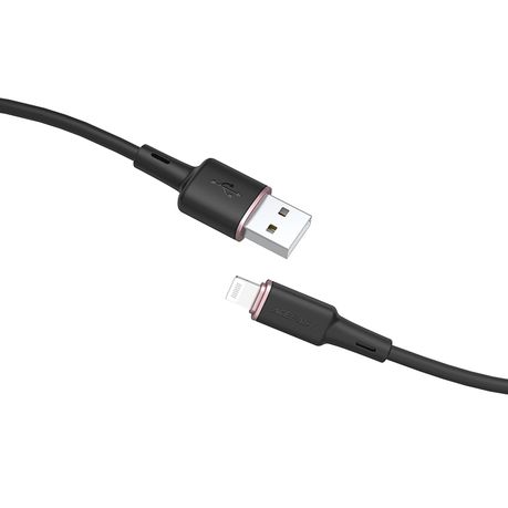 Acefast - USB-A to Lightning zinc alloy silicone charging data cable Buy Online in Zimbabwe thedailysale.shop