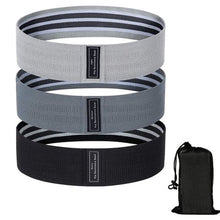 Load image into Gallery viewer, Heartdeco Fitness Loop Fabric Exercise Resistance Band Set of 3
