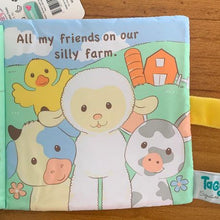 Load image into Gallery viewer, Activity Fabric soft Baby Cloth Book -Sherbet's Silly Farm
