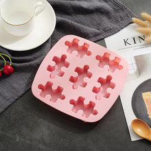 Load image into Gallery viewer, iKids 9 Puzzle Baby Food DIY Silicone Mold for Chocolate, Candy, Gummy
