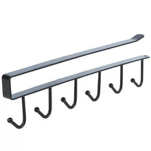 Load image into Gallery viewer, 1 Piece Black Metal Storage Rack Hanger
