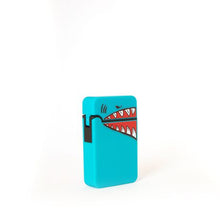 Load image into Gallery viewer, Zenga Grand Jet Flame Shark Lighter Mixed 12's
