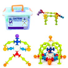 Load image into Gallery viewer, Baba Jay Suction Construction Toys - 24 Pieces
