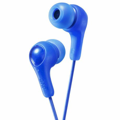 JVC Gumy Plus Earphones - Blue Buy Online in Zimbabwe thedailysale.shop