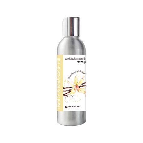 Sea of Spa - Body & Massage Oil With Vanilla & Patchouli Extracts - 180ml Buy Online in Zimbabwe thedailysale.shop