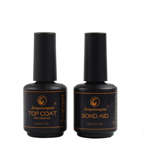 iMbali Bond Aid and Non Wipe Top Coat for UV Gel Application