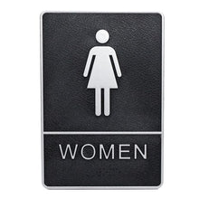 Load image into Gallery viewer, Men &amp; Woman Toilet Sign Set
