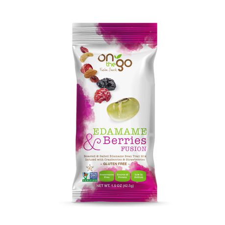 On the Go Edamame & Berries Fusion 12x42.5g Buy Online in Zimbabwe thedailysale.shop