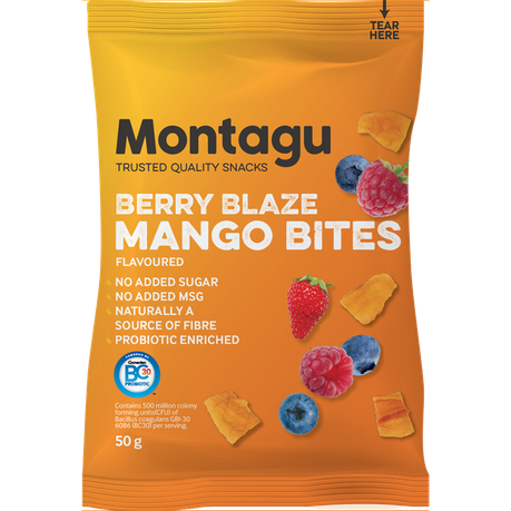 Montagu Mango Bites Berry Blaze 10x 50g Box Buy Online in Zimbabwe thedailysale.shop
