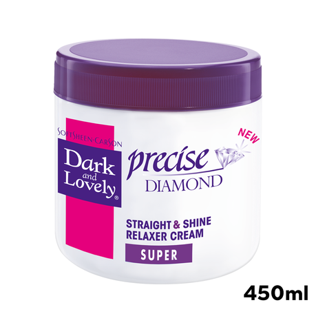 Dark and Lovely Precise Diamond Straight And Shine Relaxer Super - 450ml Buy Online in Zimbabwe thedailysale.shop