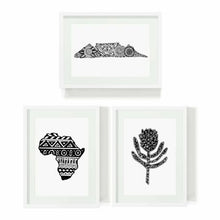 Load image into Gallery viewer, 3pc South African Heritage Art Print Bundle

