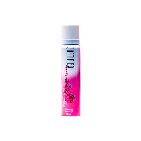 Justified Loving Body spray for her 90ml Buy Online in Zimbabwe thedailysale.shop