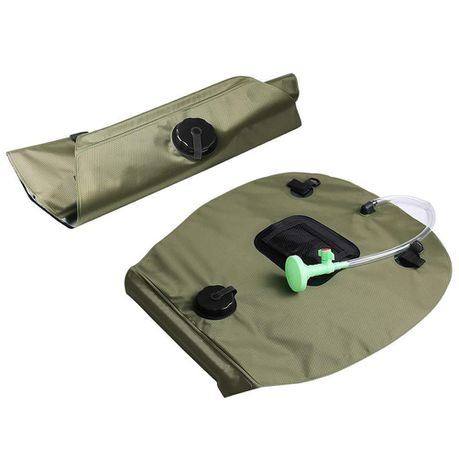 SBC-001-20l-G, 20l Camping Shower Bag-Green