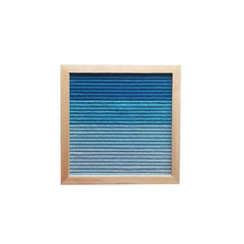 Load image into Gallery viewer, Stallion Premium Blue Ombré Felt Letter board
