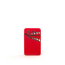 Load image into Gallery viewer, Zenga Grand Jet Flame Shark Lighter - Red
